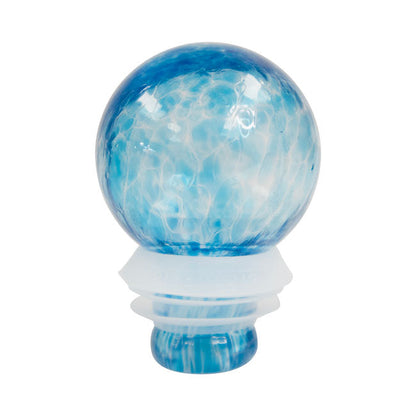Solar LunaLite Globe Hummingbird Feeder, Blue, 16 oz.