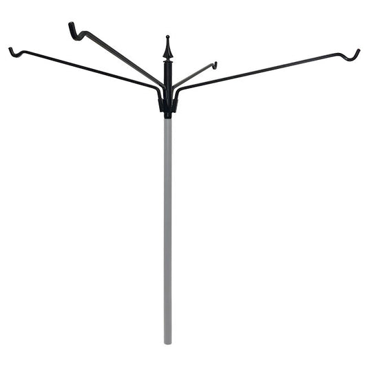 Four Arm Extended Reach Hanger, Black - BIRDLOVER