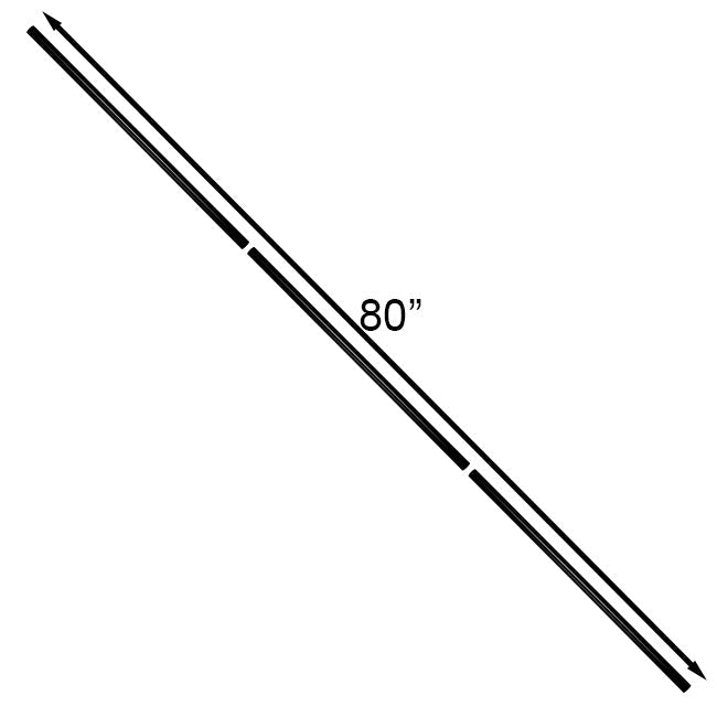 Deluxe Birding Pole w/ Ground Sleeve & Mounting Adapter