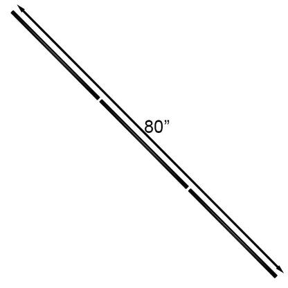 Deluxe Birding Pole w/ Ground Sleeve & Mounting Adapter