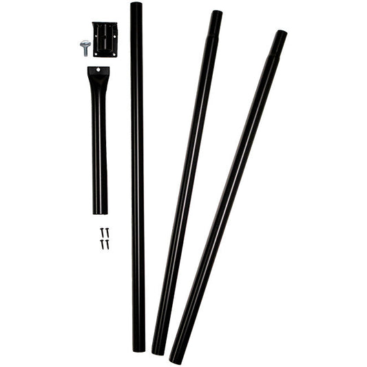 Deluxe Birding Pole w/ Ground Sleeve & Mounting Adapter - BIRDLOVER