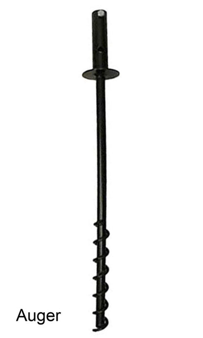 Erva Birding Pole with Ground Auger, 6' 8"H x 1" O.D.