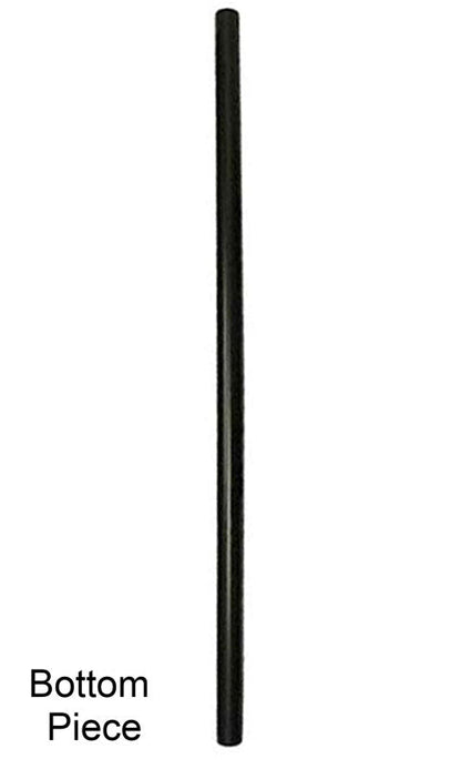 Erva Birding Pole with Ground Auger, 6' 8"H x 1" O.D.