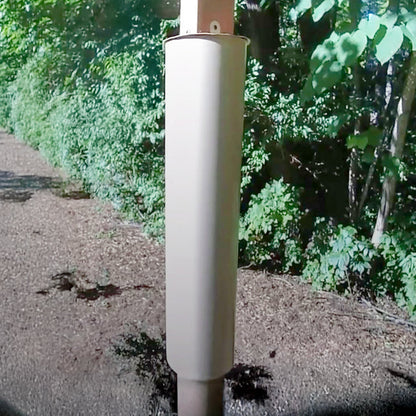 Post Mounted Tall Squirrel Baffle