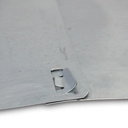 Post Mounted Galvanized Squirrel Baffle, 23.25"