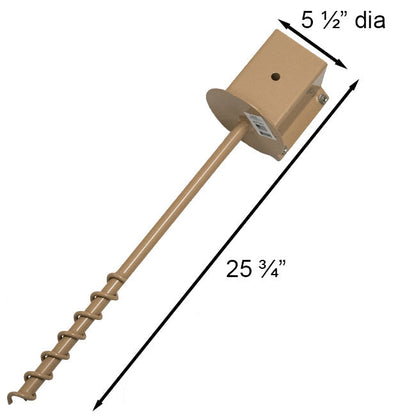 Ground Socket for 4 x 4 Post