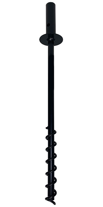 Erva Ground Socket for 1 Inch Outer Diameter Pole - BIRDLOVER