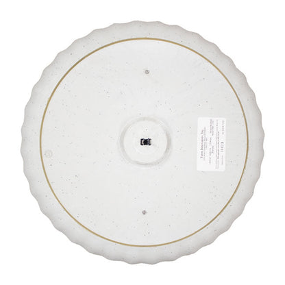 Farm Innovators Scalloped Heated Bird Bath & Pedestal
