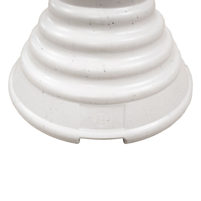 Farm Innovators Scalloped Heated Bird Bath & Pedestal
