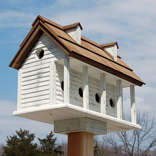 Martinsburg Purple Martin Manor, 6 Room - BIRDLOVER
