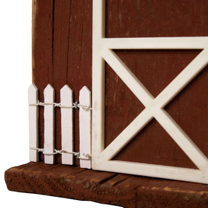 Summitville Stable Bird House, Red