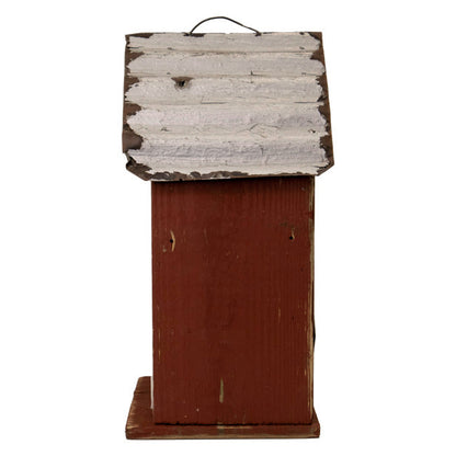 Summitville Stable Bird House, Red