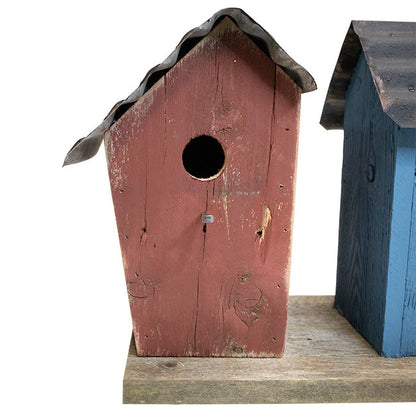 Patriotic Union Trio Bird House