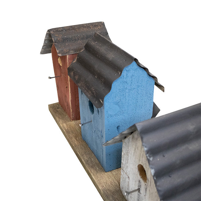 Patriotic Union Trio Bird House