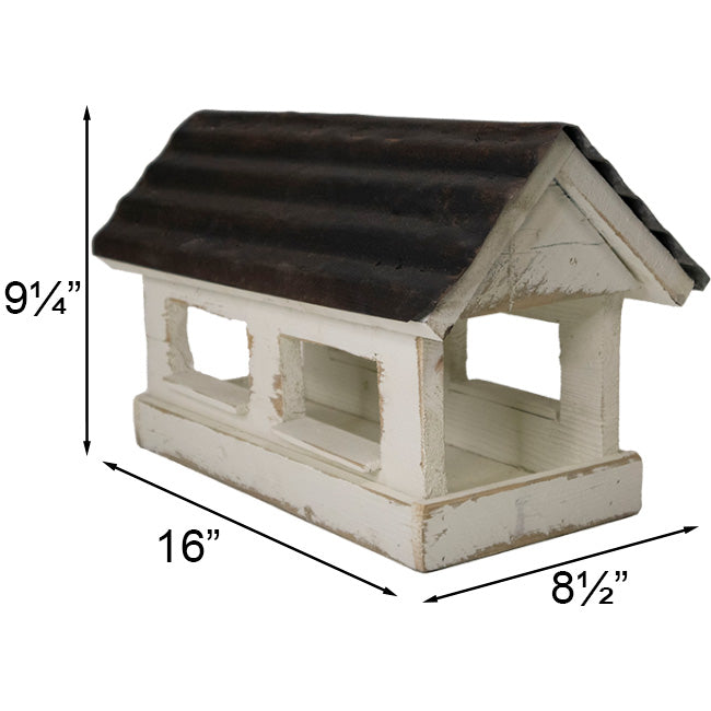 Covered Bridge Bird Feeder, Small