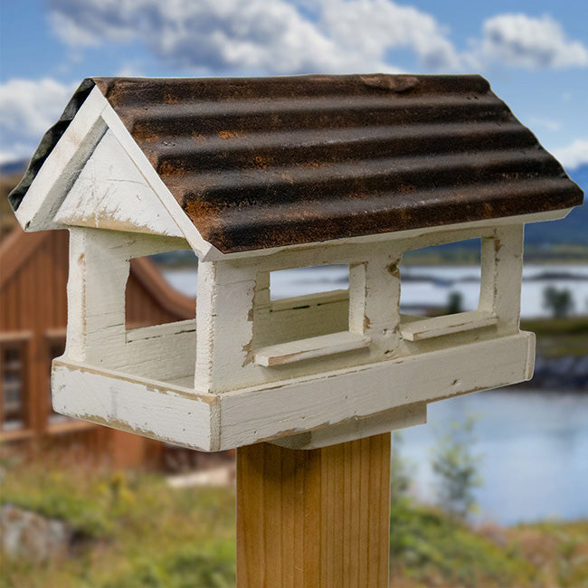 Covered Bridge Bird Feeder, Small
