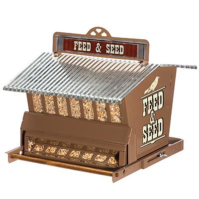 Heritage Farms Absolute Weight Sensitive Feed & Seed Bird Feeder