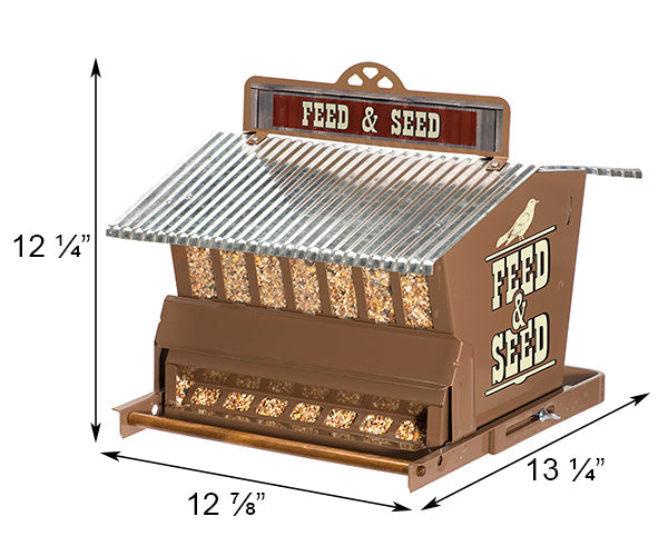 Heritage Farms Absolute Weight Sensitive Feed & Seed Bird Feeder