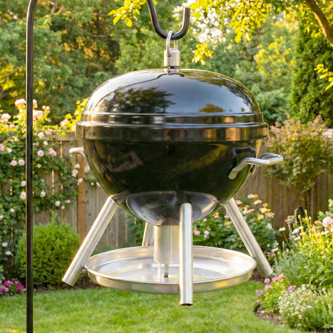Wild Bird Lover's Mini Kettle Grill Bird Feeder