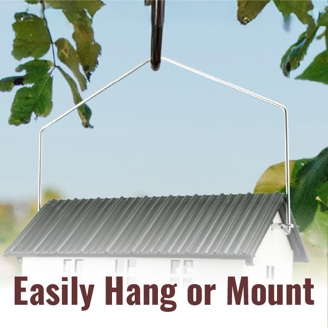 Absolute Squirrel Resistant Farmhouse Style Bird Feeder - BIRDLOVER