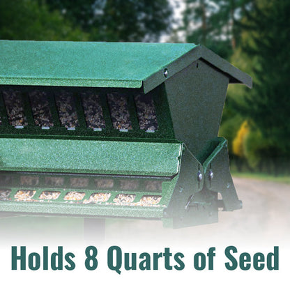 Absolute II Double Sided Bird Feeder with Pole & Hanger - BIRDLOVER