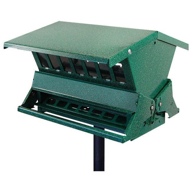 Absolute II Double Sided Bird Feeder with Pole & Hanger - BIRDLOVER