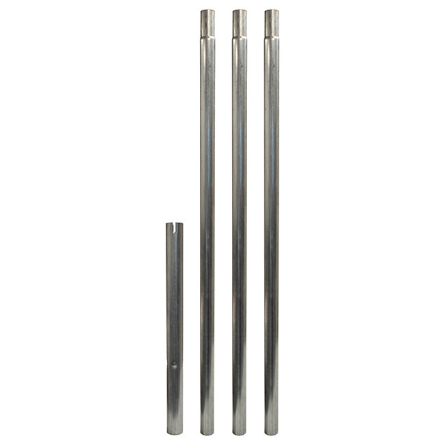 Heritage Farms Purple Martin Quad Pod Pole System, Gray, 14'