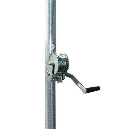 Heritage Farms Purple Martin Quad Pod Pole System, Gray, 14'
