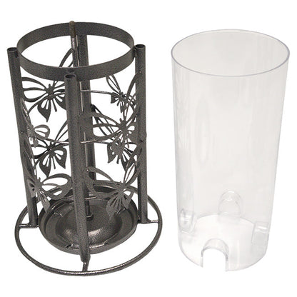 Butterfly Silhouette Bird Feeder