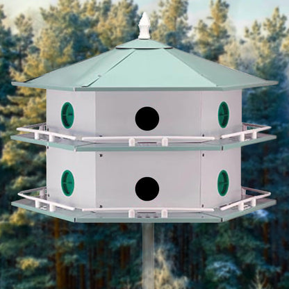 Purple Martin Deluxe Aluminum House - 12 Rooms