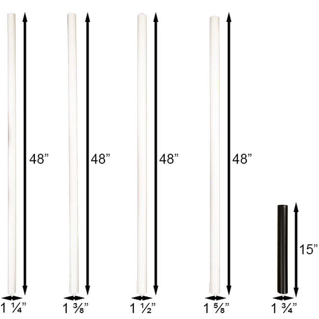 Telescoping Purple Martin House and Gourds Pole - 15'