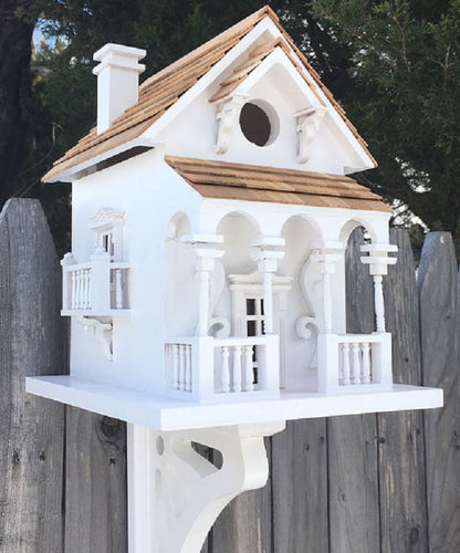 Honeymoon Cottage Bird House with Bracket