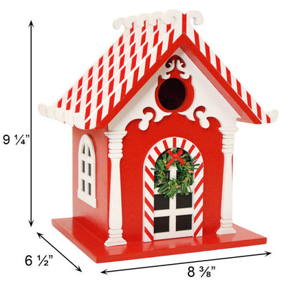Candy Cane Bird House
