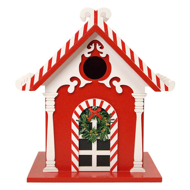 Candy Cane Bird House