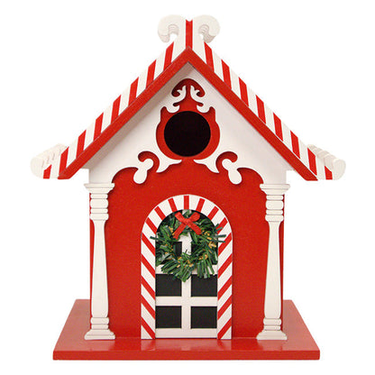 Candy Cane Bird House