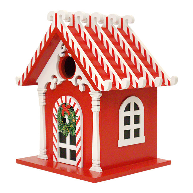 Candy Cane Bird House