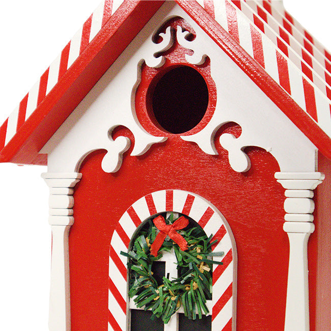 Candy Cane Bird House
