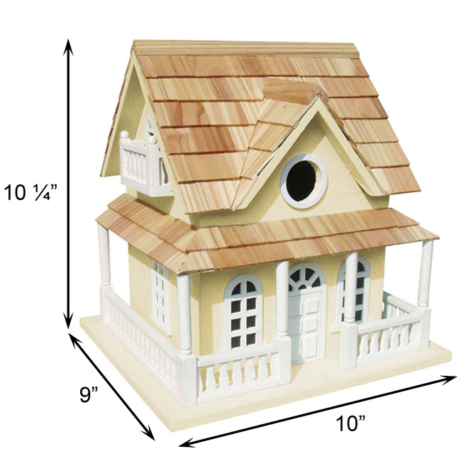 Cape May Cottage Bird House, Yellow
