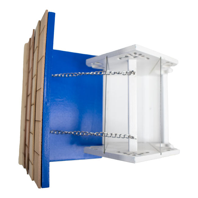 Love Nest Bird Feeder, Bluebirds & Camellia