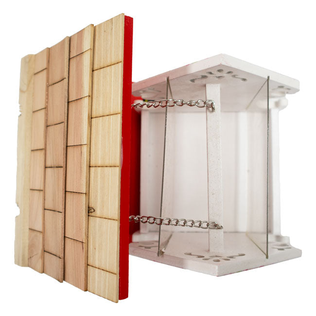 Love Nest Bird Feeder, Cardinals & Dogwood
