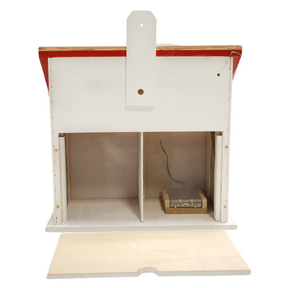 Nutcracker Bird House with LEDs