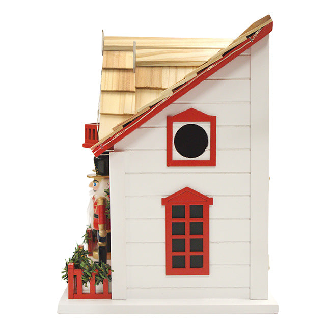 Nutcracker Bird House with LEDs