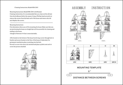 Victorian Manor Bird House