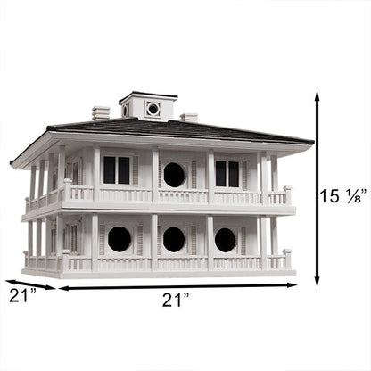 Purple Martin Clubhouse Bird House, 16 Rooms