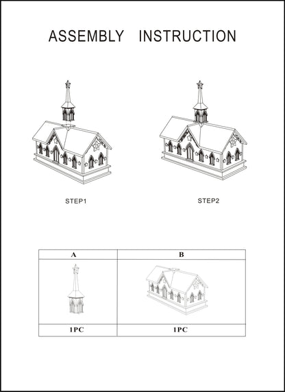 Star Barn Bird House