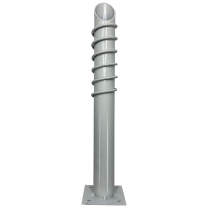 Classic Tall Pedestal with Auger, White, 5'