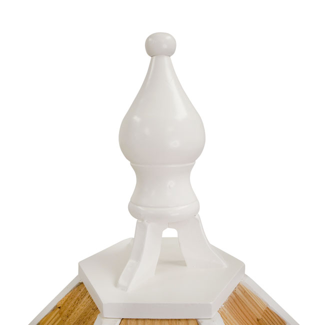 Medium Enchantment Bird House, White