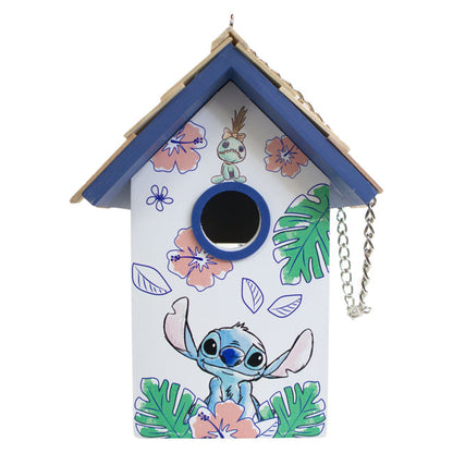 Stitch Standard Bird House, Hibiscus Print