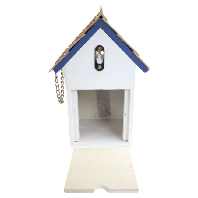 Stitch Standard Bird House, Hibiscus Print