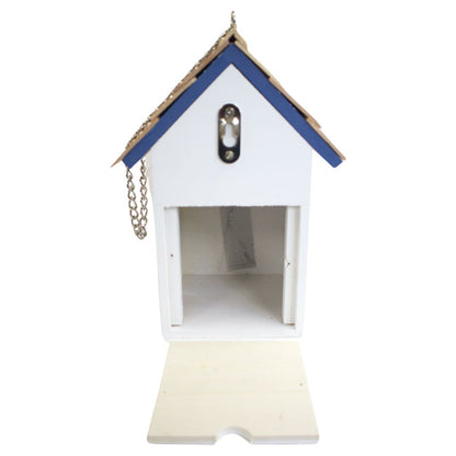 Stitch Standard Bird House, Hibiscus Print